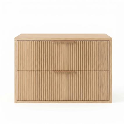 REA-M0408 - MONO 60x47 cm mosdó alá szerelhető fali fürdőszobaszekrény, bézs