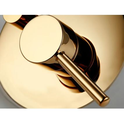 REA-P4110 - LUNGO zuhanyszett falba süllyesztett csapteleppel, arany