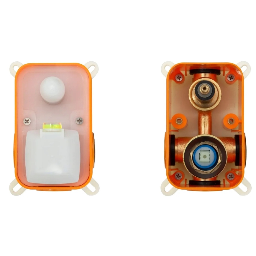 REA-P6609 - Zuhanyszett LUNGO termosztátos, falba süllyesztett csapteleppel, szálcsiszolt arany