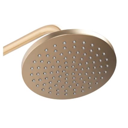 REA-P7051 - Zuhanyszett csapteleppel LUIS szálcsiszolt arany
