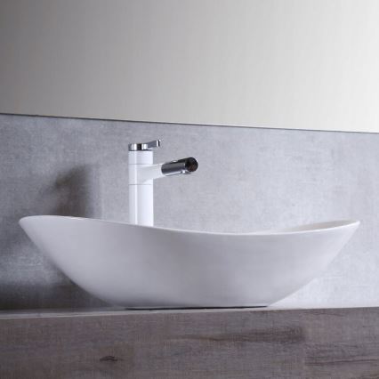 REA-U0441 - Pult fölé szerelhető mosdó ROYAL 35,5x61,5 cm kerámia/fényes fehér