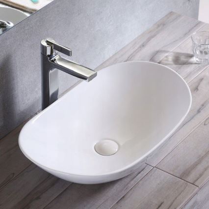 REA-U0441 - Pult fölé szerelhető mosdó ROYAL 35,5x61,5 cm kerámia/fényes fehér