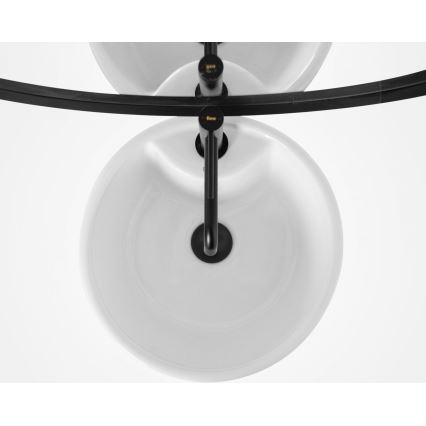 REA-U5635 - Szabadon álló BLANKA mosdó 85x40 cm kerámia/fényes fehér