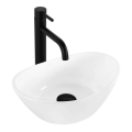 REA-U6803 - Ráépíthető mosdó KATE 24,5x36,5 cm kerámia/fényes fehér