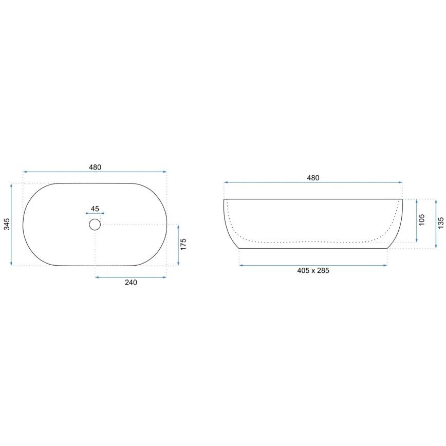 REA-U8001 - Pult fölé helyezhető AMELIA 34,5x48 cm kerámia/márvány dekor
