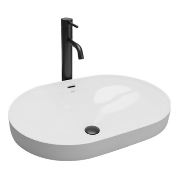 REA-U8700 - Munkalapra szerelhető mosdó ARLETA 42x61,5 cm kerámia/fényes fehér