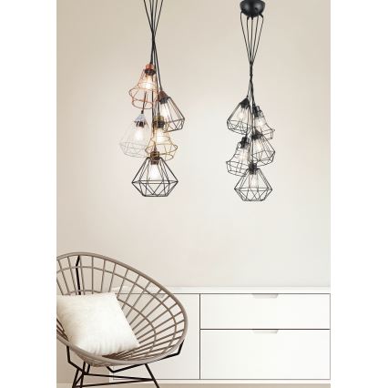 Reality - Csillár zsinóron MEIKE 5xE27/25W/230V