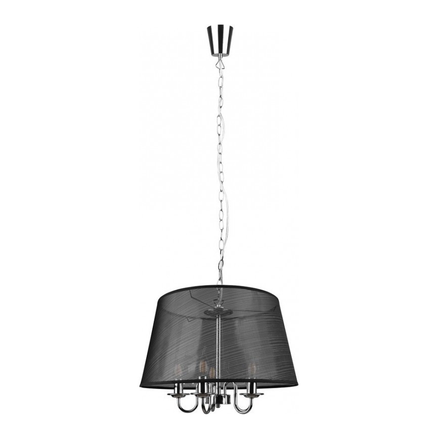 Reality - láncos LED csillár CIMA 5xE14/40W/230V fekete