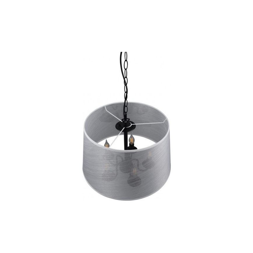 Reality - LED láncos csillár CIMA 5xE14/40W/230V szürke