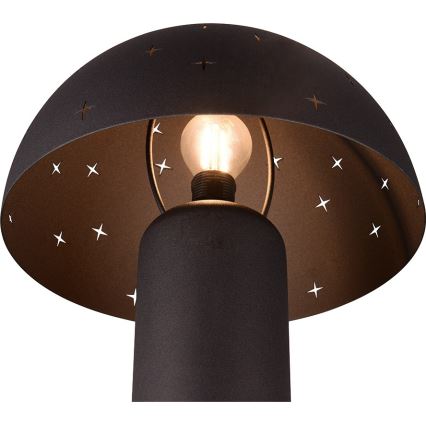 Reality - SETA asztali lámpa 1xE14/28W/230V fekete