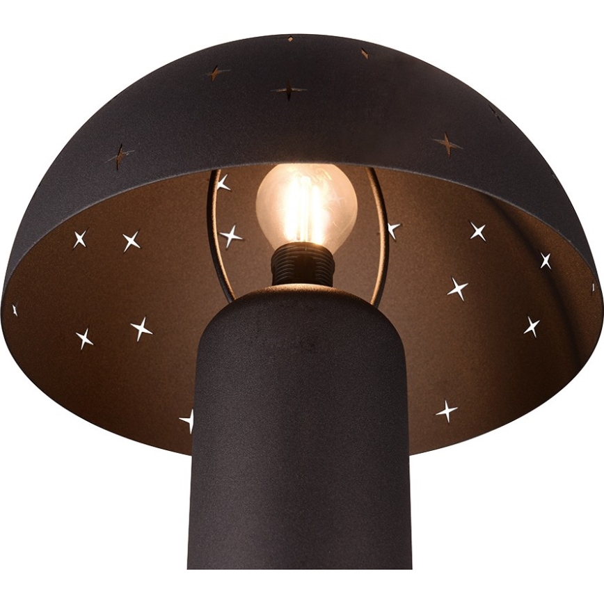 Reality - SETA asztali lámpa 1xE14/28W/230V fekete