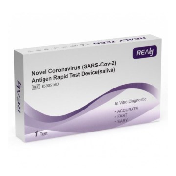 RealyTech - Antigén COVID-19 Gyorsteszt nyálminta 1db