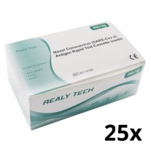 RealyTech - Antigen COVID-19 Gyorsteszt (tampon) - orrból 25db