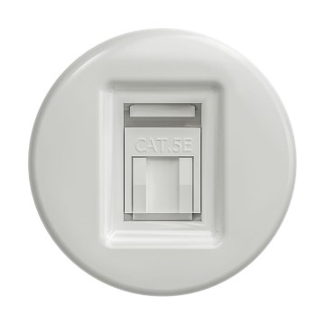 Reblig - Retro adataljzat keret nélkül, kerámia, fehér