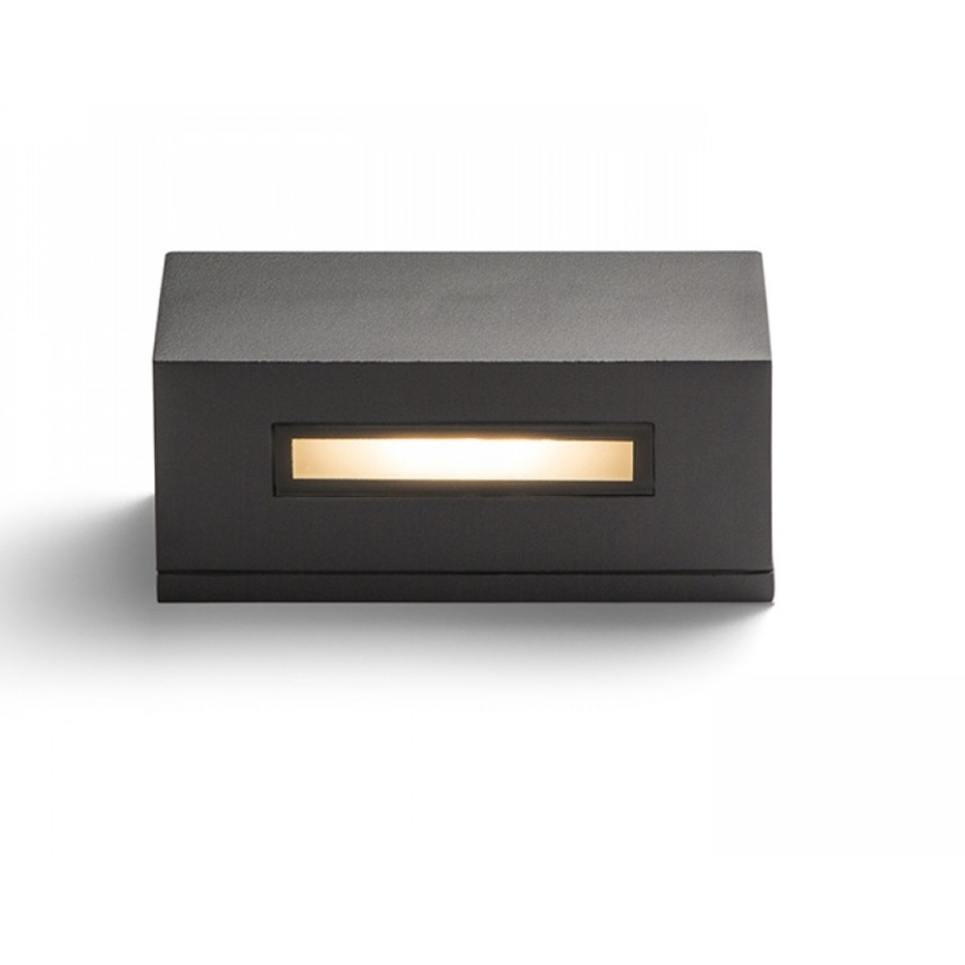 RED - Design Rendl-R10439 - Kültéri fali lámpa WOOP 1xR7s/48W/230V IP54