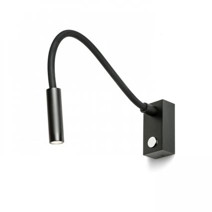 RED - Design Rendl - R10541 - AIM LED flexibilis lámpa LED/3W/230V fekete