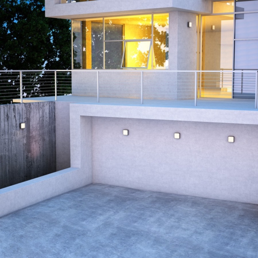 RED - Design Rendl- R11967 - LED Kültéri mennyezeti lámpa BONO LED/4W/230V IP54