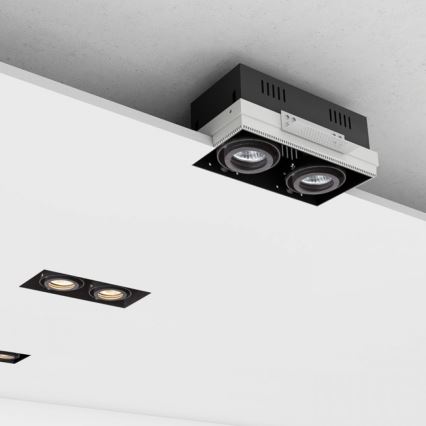 RED - Design Rendl - R12053 - Beépíthető lámpa ELECTRA 2xGU10/50W/230V