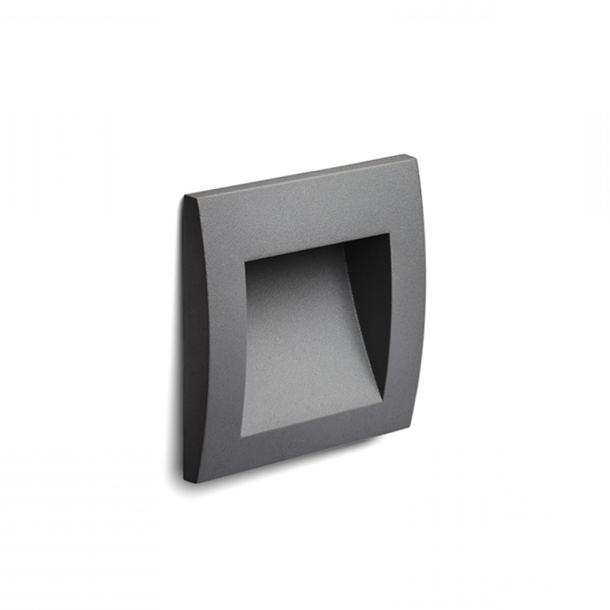 RED - Design Rendl - R12534 - LED Kültéri beépített lámpa GORDIQ LED/1,5W/230V IP65