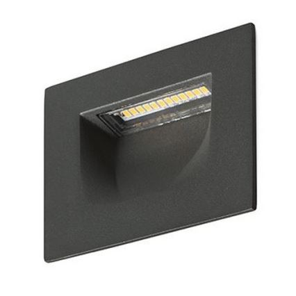 RED - Design Rendl - R12577 - LED Kültéri lépcsőház világítás PER LED/3W/230V IP54
