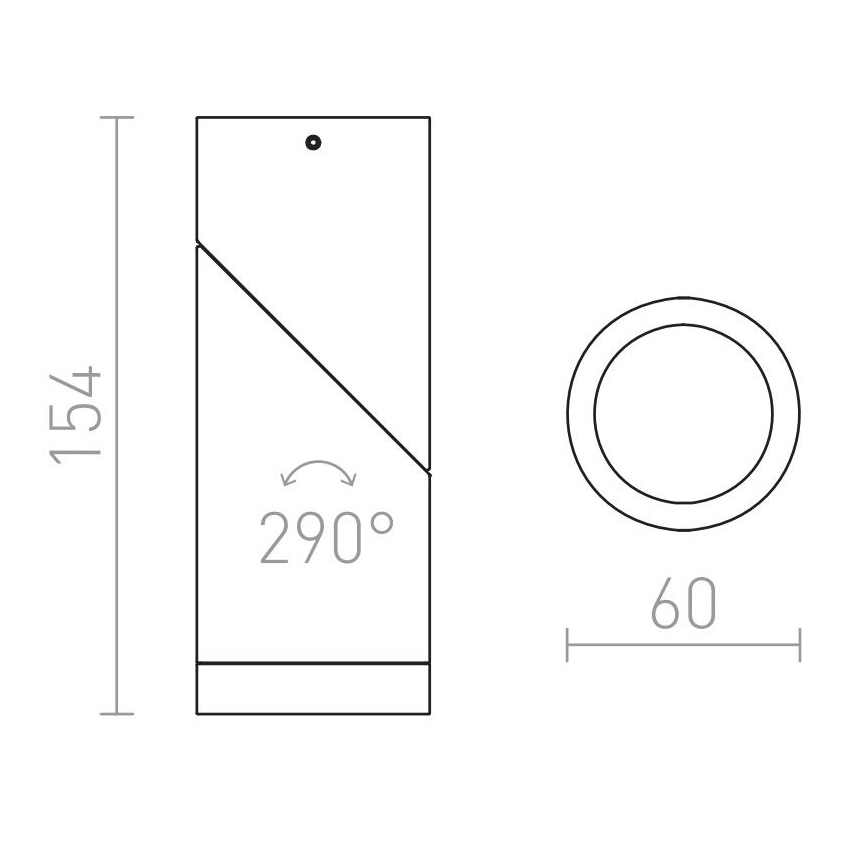 RED - Design Rendl - R12670 - Spotlámpa SNAZZY 1xGU10/35W/230V fehér