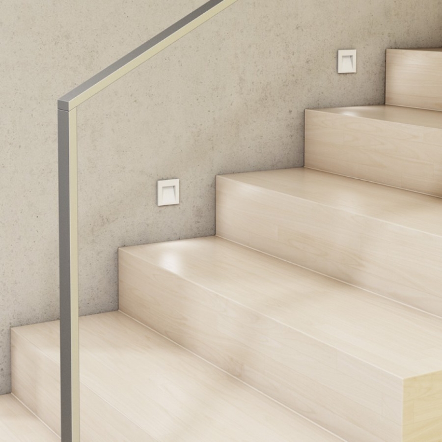 RED - Design Rendl - R12013 - LED Kültéri beépített lámpa TESS LED/3W/230V IP54 fehér