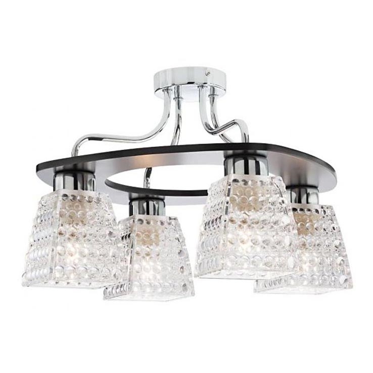 Redo 01-1034 - Csillár DRESS 4xE27/42W/230V