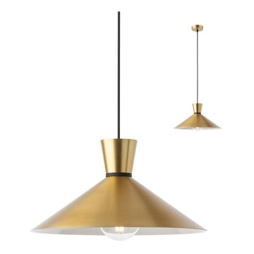 Redo 01-1460 - Csillár zsinóron KIMONO 1xE27/42W/230V átm. 39,5 cm arany