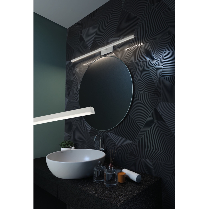 Redo 01-1677 - LED fürdőszobai tükörvilágítás NEPTUNE LED/18W/230V 89,5 cm IP44 fehér