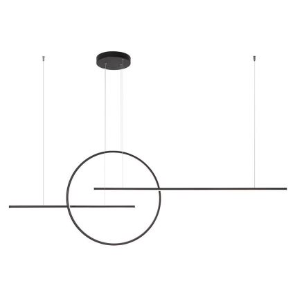 Redo 01-1737 - LED dimmelhető függeszték kábelre GIOTTO LED/56W/230V fekete
