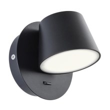 Redo 01-1739 - LED Fali lámpa SHAKER LED/6W/230V fekete