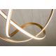 Redo 01-1785 - LED Dimmelhető csillár zsinóron NUCLEO LED/55W/230V bronz