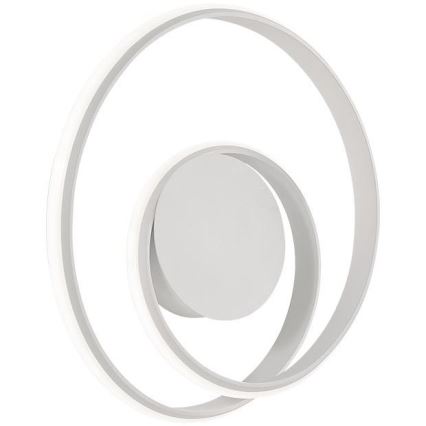Redo 01-1789 - Dimmelhető LED fali lámpa TORSION LED/27W/230V, átmérő 40 cm, fehér