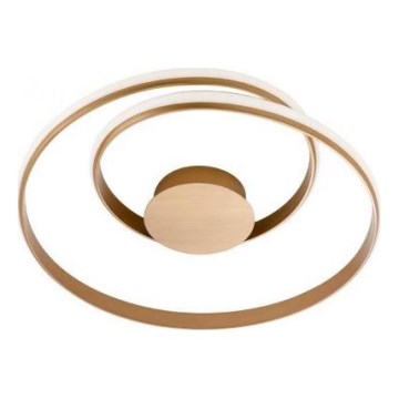 Redo 01-1887 - Dimmelhető LED mennyezeti lámpa TORSION LED/29W/230V átm. 55 cm bronzszínű