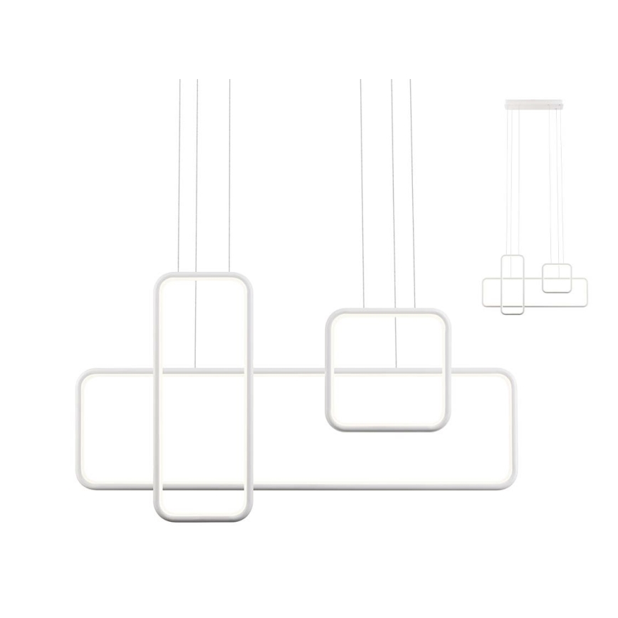 Redo 01-2099 - Dimmelhető LED kábeles csillár THAI LED/86W/230V fehér