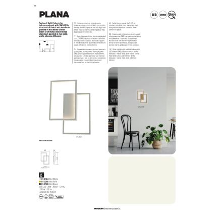 Redo 01-2314 - LED dimmelhető kábeles csillár PLANA LED/60W/230V arany