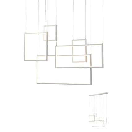 Redo 01-2316 - PLANA LED, dimmelhető, kábelre akasztható függeszték, 80W/230V, fehér