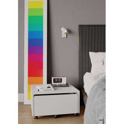 Redo 01-2548 - DELPHI fali spotlámpa 1xGU10/7W/230V fehér