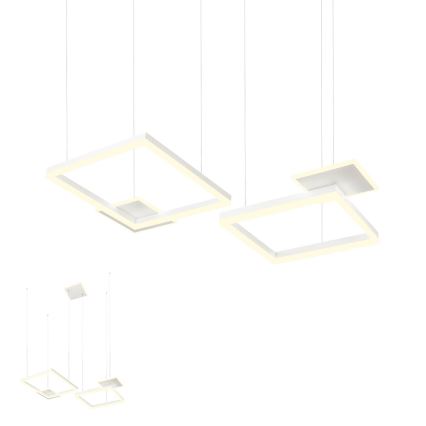 Redo 01-2611 - SIGUA LED, kábelre függeszthető, fényerőszabályozható csillár, 110W/230V, CRI 90, fehér