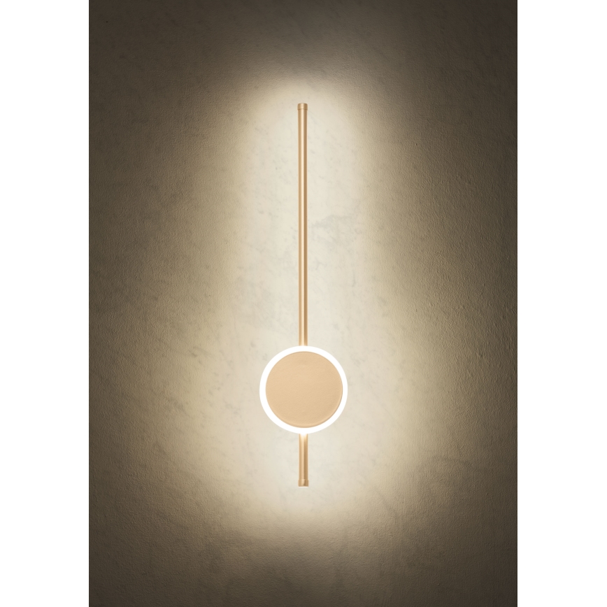 Redo 01-2700 - LED fali lámpa DIAZ LED/18W/230V CRI 90 arany