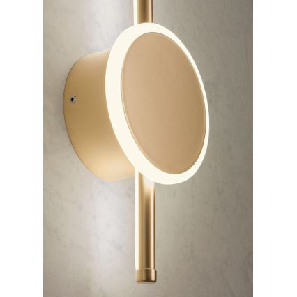 Redo 01-2700 - LED fali lámpa DIAZ LED/18W/230V CRI 90 arany