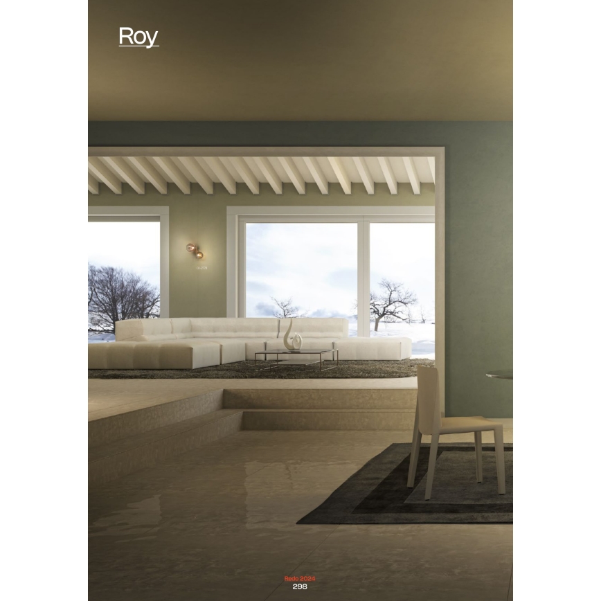 Redo 01-2778 - Fali lámpa ROY 2xG9/10W/230V