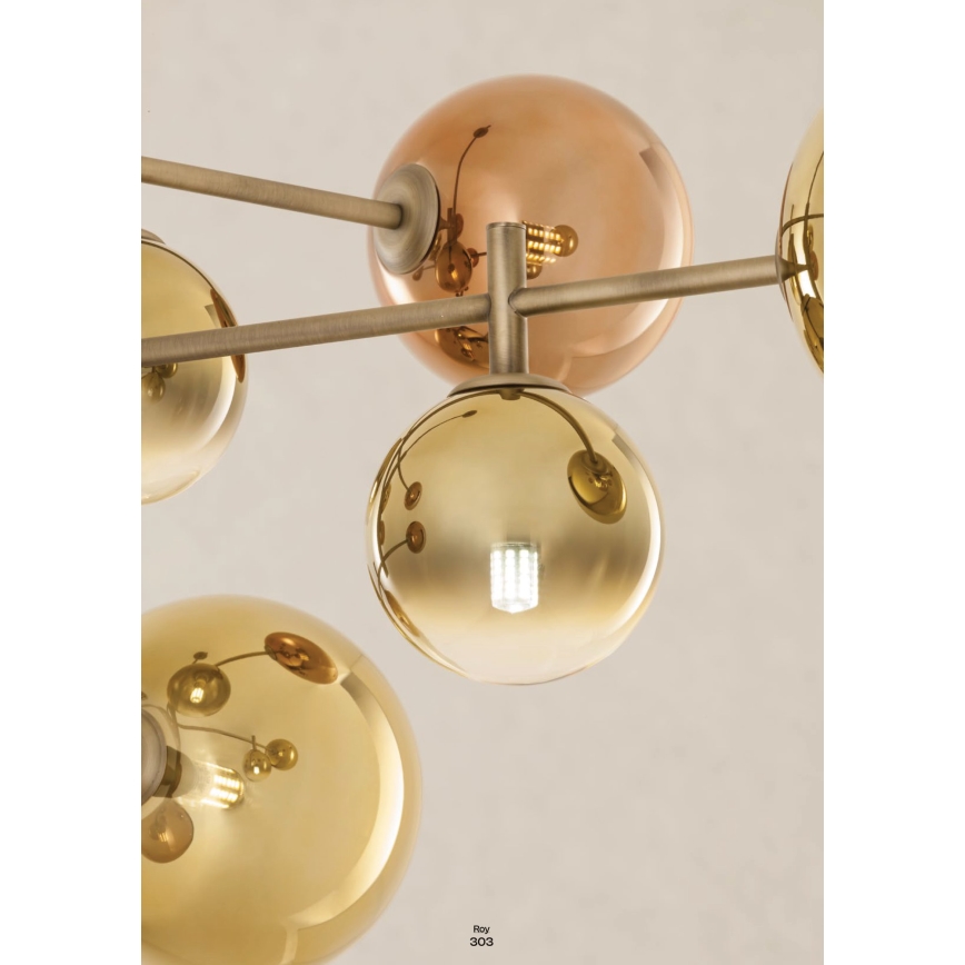 Redo 01-2779 - Csillár rúdon ROY 5xG9/10W/230V