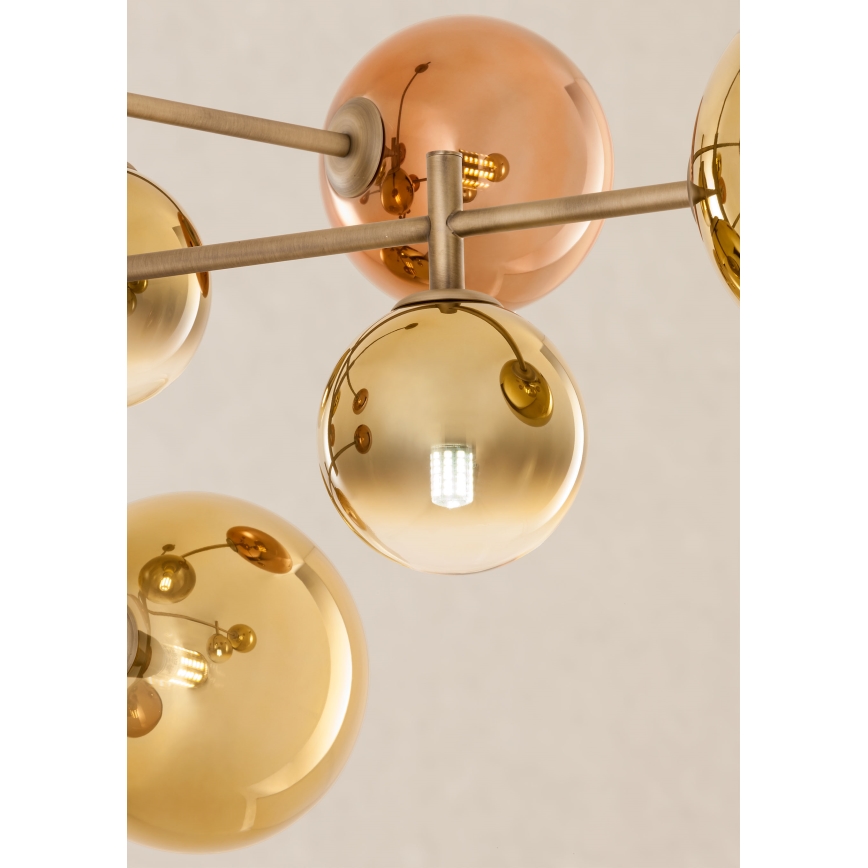 Redo 01-2780 - Csillár zsinóron ROY 6xG9/10W/230V