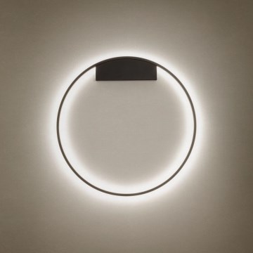 Redo 01-2819 - LED dimmelhető fali lámpatest FEBE LED/24W/230V fekete