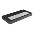 Redo 01-3016 - LAMINA LED fali lámpatest 2×LED/15W/230V, CRI 90, fekete