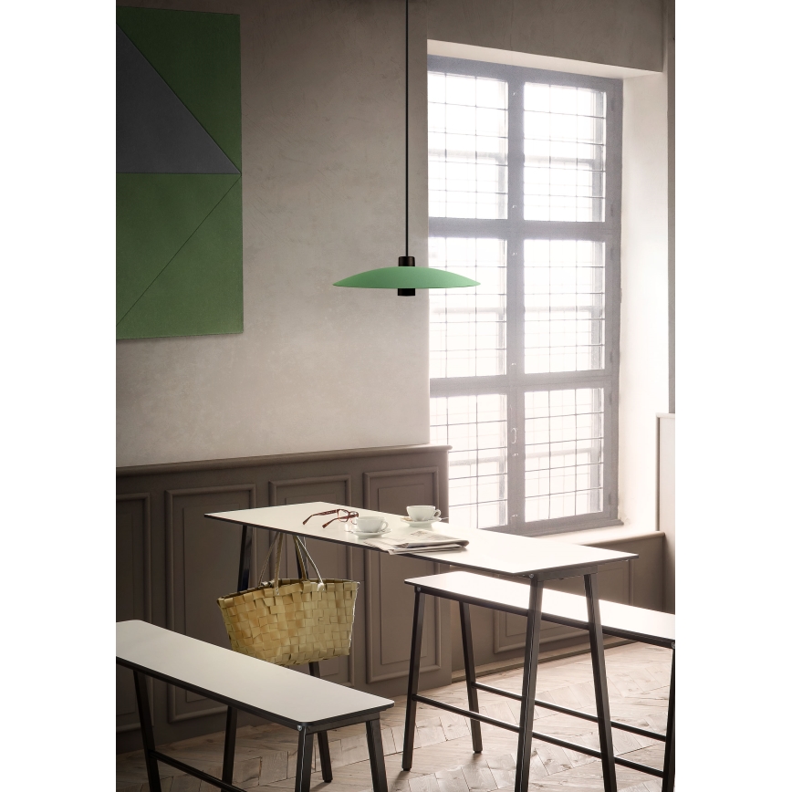 Redo 01-3019 - LED csillár kábelen LARS LED/14W/230V + LED/10W átm. 60 cm CRI 90 zöld