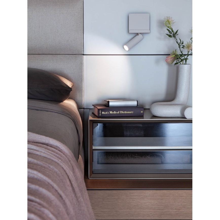 Redo 01-3083 - LED Fali spotlámpa PANEL LED/3,5W/230V USB fehér