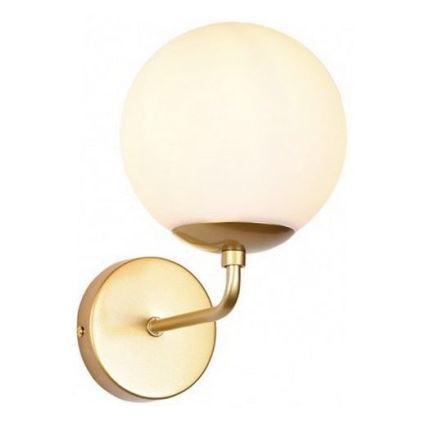 Redo 01-3147 - Fali lámpa BOWLING 1xE27/42W/230V arany