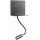 Redo 01-3211 - LED Fali spotlámpa MOKA LED/6W + LED/3W/230V USB CRI90 fekete